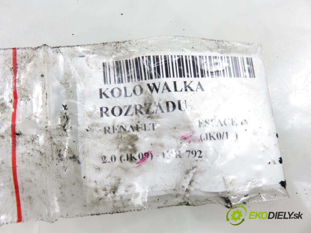 RENAULT ESPACE IV (JK0/1_) MINIVAN 2007 100,00 2.0 (JK09) - F4R 792 1998,00 Koleso vačky Vačkový hriadeľ: 548225