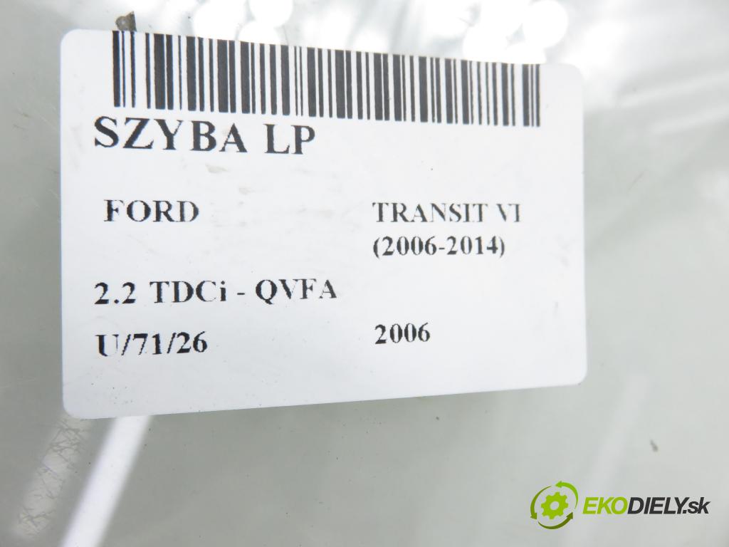 FORD TRANSIT Furgon (FA_ _) FURGON 2006 81,00 2.2 TDCi - QVFA 2198,00 okno LP