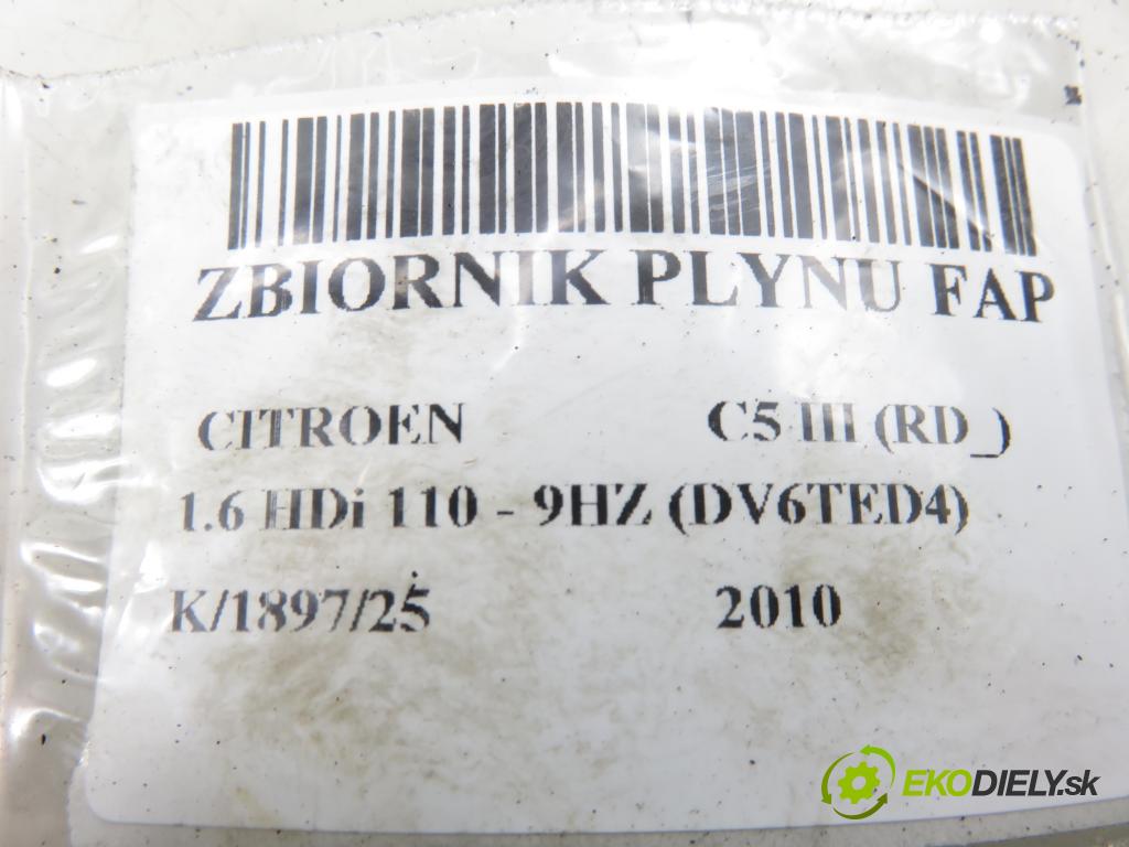 CITROEN C5 III (RD_) SEDAN 2010 80,00 1.6 HDi 110 - 9HZ (DV6TED4) 1560,00 Nádržka KAPALINA: FAP 9681917180