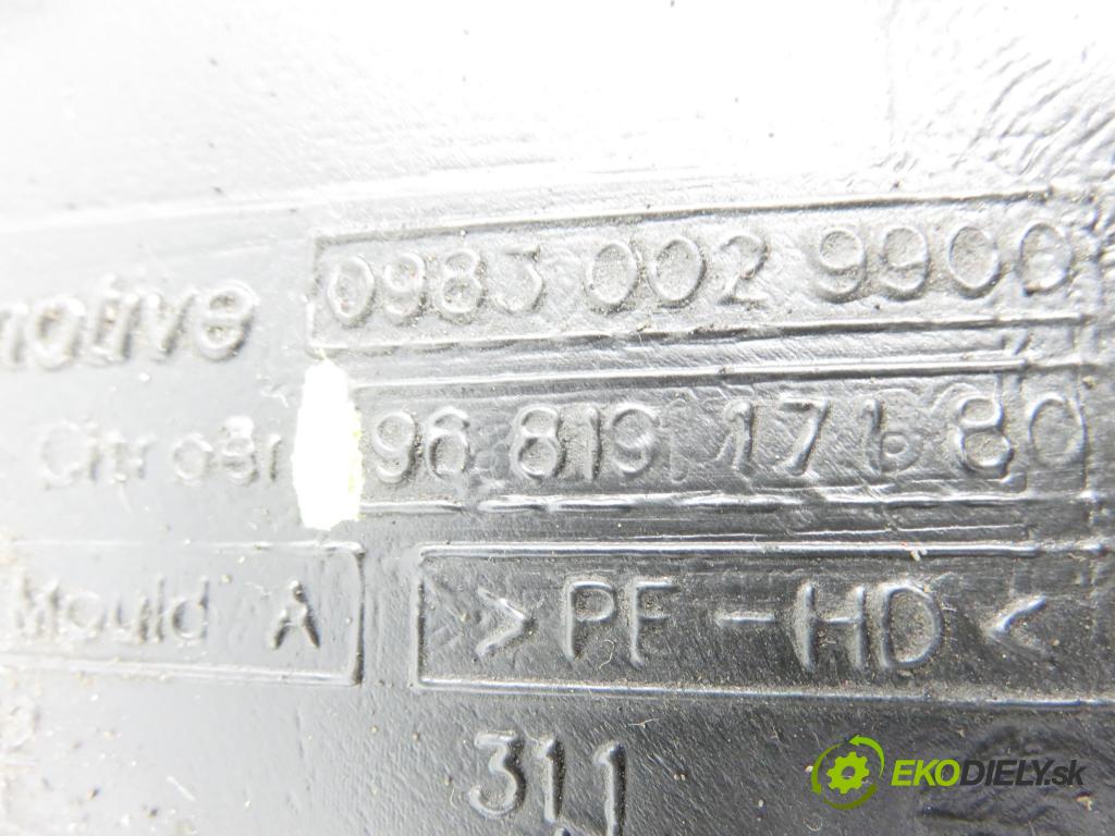 CITROEN C5 III (RD_) SEDAN 2010 80,00 1.6 HDi 110 - 9HZ (DV6TED4) 1560,00 Nádržka KAPALINA: FAP 9681917180