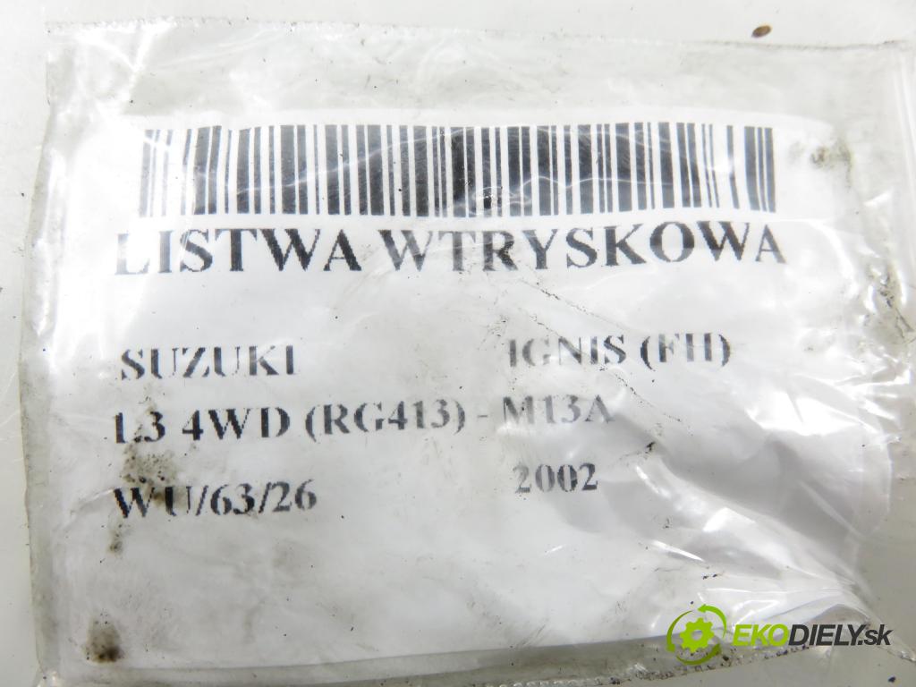 SUZUKI IGNIS (FH) HB 2002 61,00 1.3 4WD 83 (RG413) - M13A 1328,00 lišta vstřikovací  (Vstřikovací lišta)