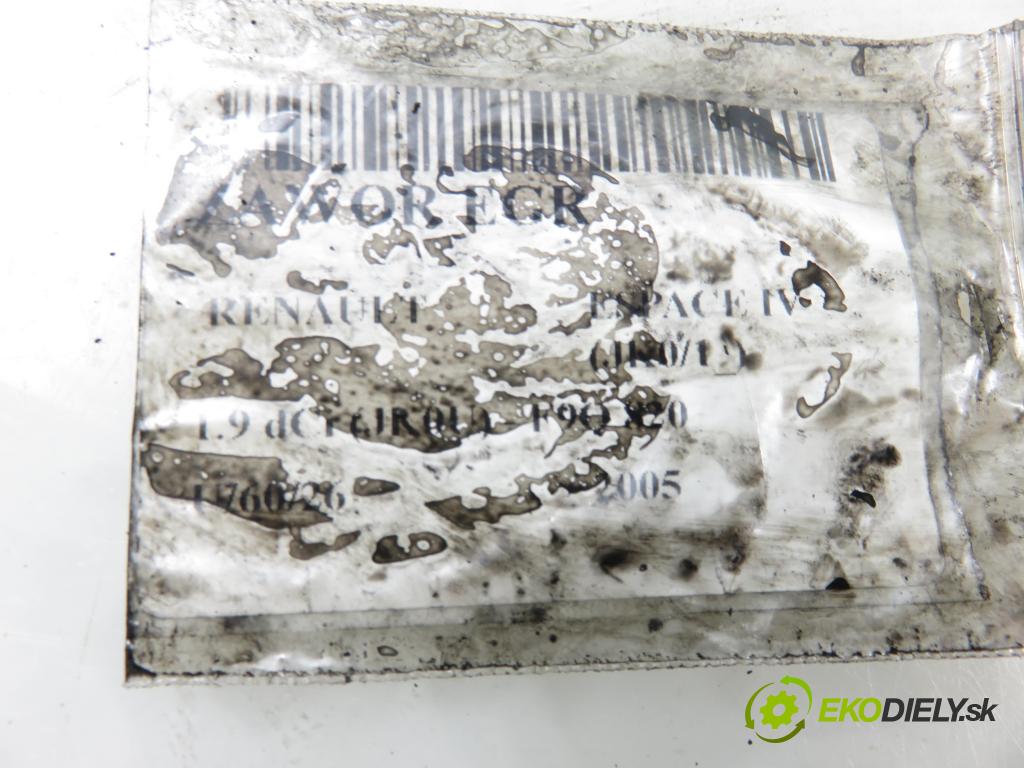 RENAULT ESPACE IV (JK0/1_) MINIVAN 2005 85,00 1.9 dCi 116 - F9Q 820 1870,00 VENTIL: EGR EV016