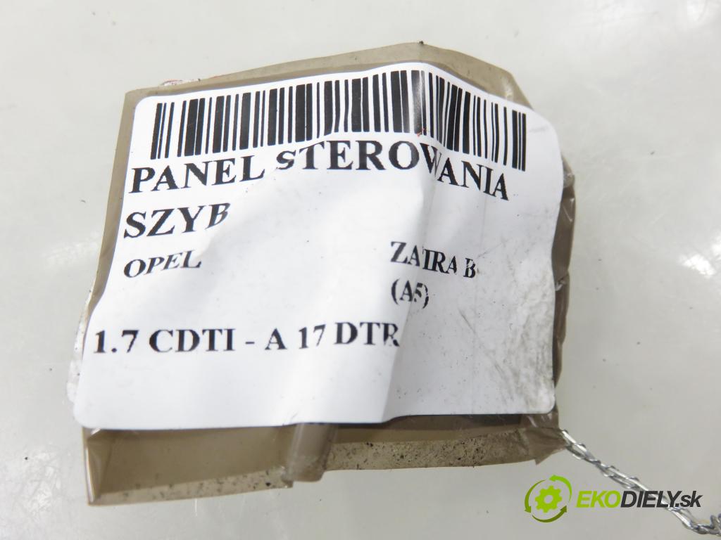 OPEL ZAFIRA B (A05) MINIVAN 2008 92,00 1.7 CDTI - A 17 DTR 1686,00 Panel ovládaní oken 13228698