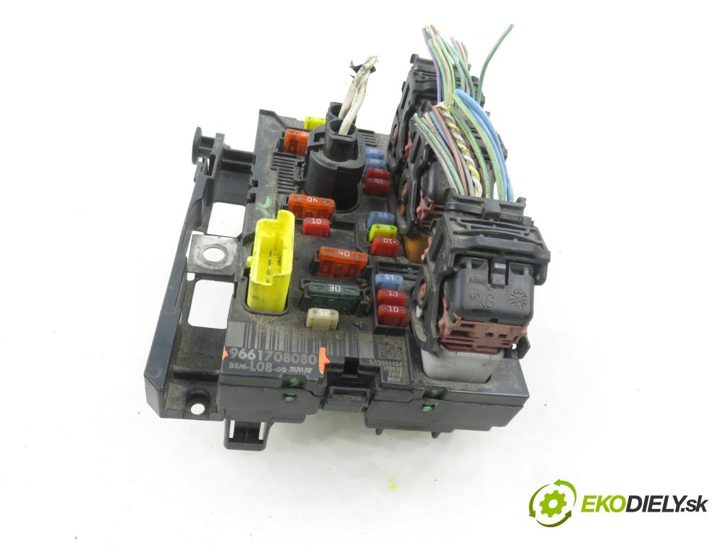 CITROEN C4 Picasso I (UD_) MINIVAN 2007 92,00 1.8 i 16V - 6FY (EW7A) 1749,00 MODUL BSM 9661708080