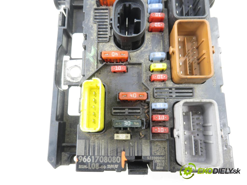 CITROEN C4 Picasso I (UD_) MINIVAN 2007 92,00 1.8 i 16V - 6FY (EW7A) 1749,00 MODUL BSM 9661708080