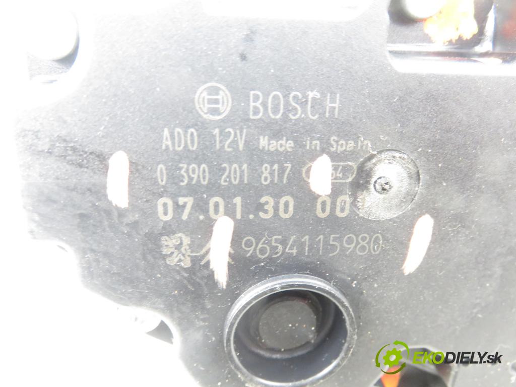 CITROEN C4 Picasso I (UD_) MINIVAN 2007 92,00 1.8 i 16V - 6FY (EW7A) 1749,00 Motorček stierače zadné 0390201817 ; 9654115980