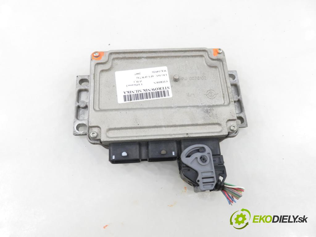 CITROEN C4 Picasso I (UD_) MINIVAN 2007 92,00 1.8 i 16V - 6FY (EW7A) 1749,00 Riadiaca jednotka Motor 9662402080