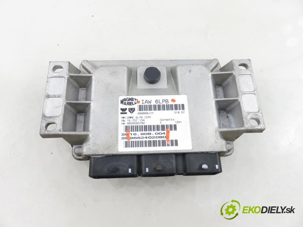 CITROEN C4 Picasso I (UD_) MINIVAN 2007 92,00 1.8 i 16V - 6FY (EW7A) 1749,00 Riadiaca jednotka Motor 9662402080