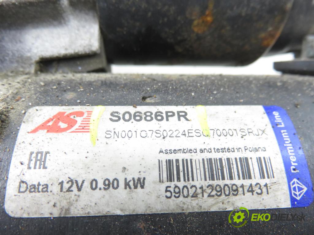 SKODA FABIA I Combi (6Y5) KOMBI 2003 47,00 1.2 - AZQ 1198,00 Štartér S0686PR (Štartér)