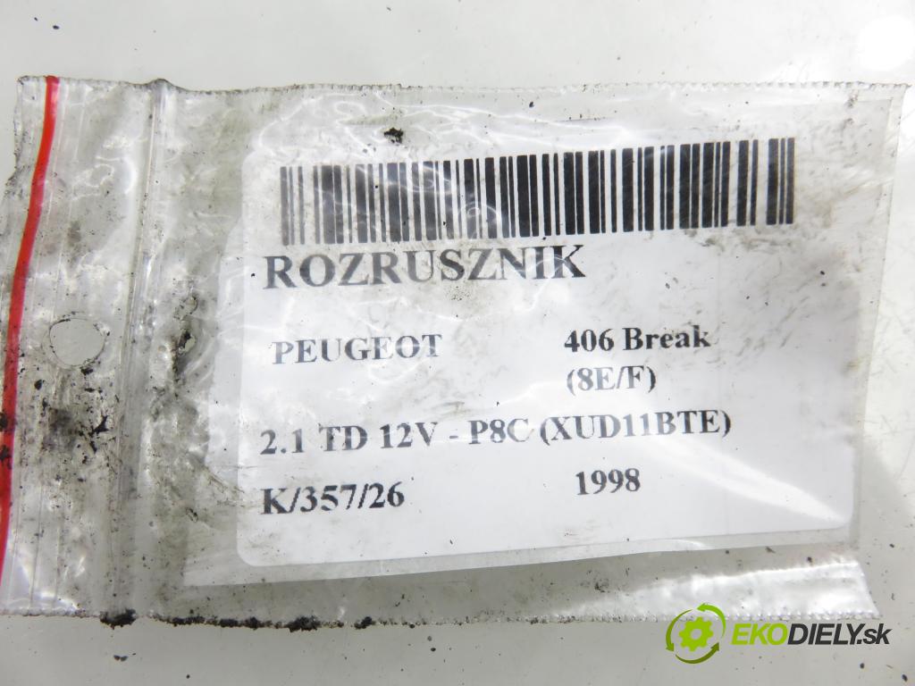 PEUGEOT 406 Break (8E/F) KOMBI 1998 80,00 2.1 TD 12V - P8C (XUD11BTE) 2088,00 Štartér M001T80081 (Štartér)