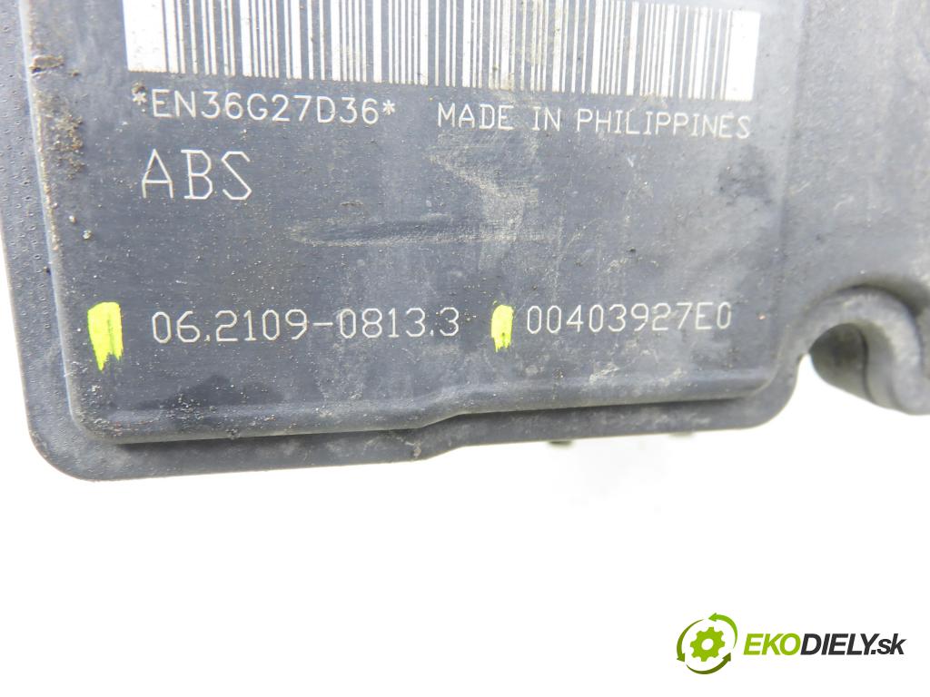 SUZUKI SWIFT III (MZ, EZ) HB 2006 68,00 1.3 4x4 (RS 413) - M13A 1328,00 Pumpa ABS 06210205774 ; 06210908133 (Pumpa ABS)