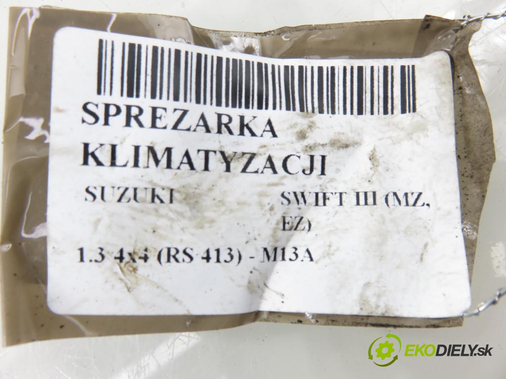 SUZUKI SWIFT III (MZ, EZ) HB 2006 68,00 1.3 4x4 (RS 413) - M13A 1328,00 KOMPRESOR: klimatizace 9520163JA1 ; V08A1AA4AG (Kompresor klimatizace)