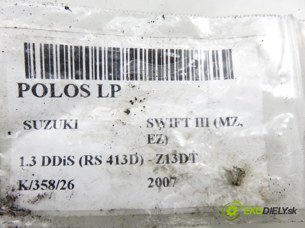 SUZUKI SWIFT III (MZ, EZ) HB 2007 51,00 1.3 DDiS (RS 413D) 69 - Z13DT 1248,00 poloos LP 4410262J90