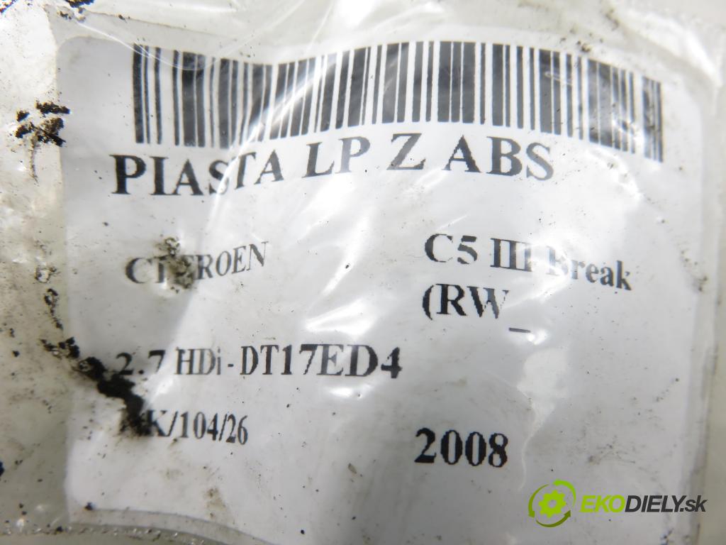 CITROEN C5 III Break (RW_) KOMBI 2008 150,00 2.7 HDi - UHZ (DT17BTED4) 2720,00 náboj LP ABS 