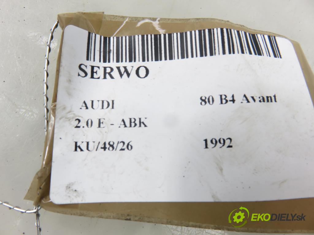 AUDI 80 Avant (8C, B4) KOMBI 1992 85,00 2.0 E - ABK 1984,00 Posilovač 4A0612105Q (Servočerpadlo)