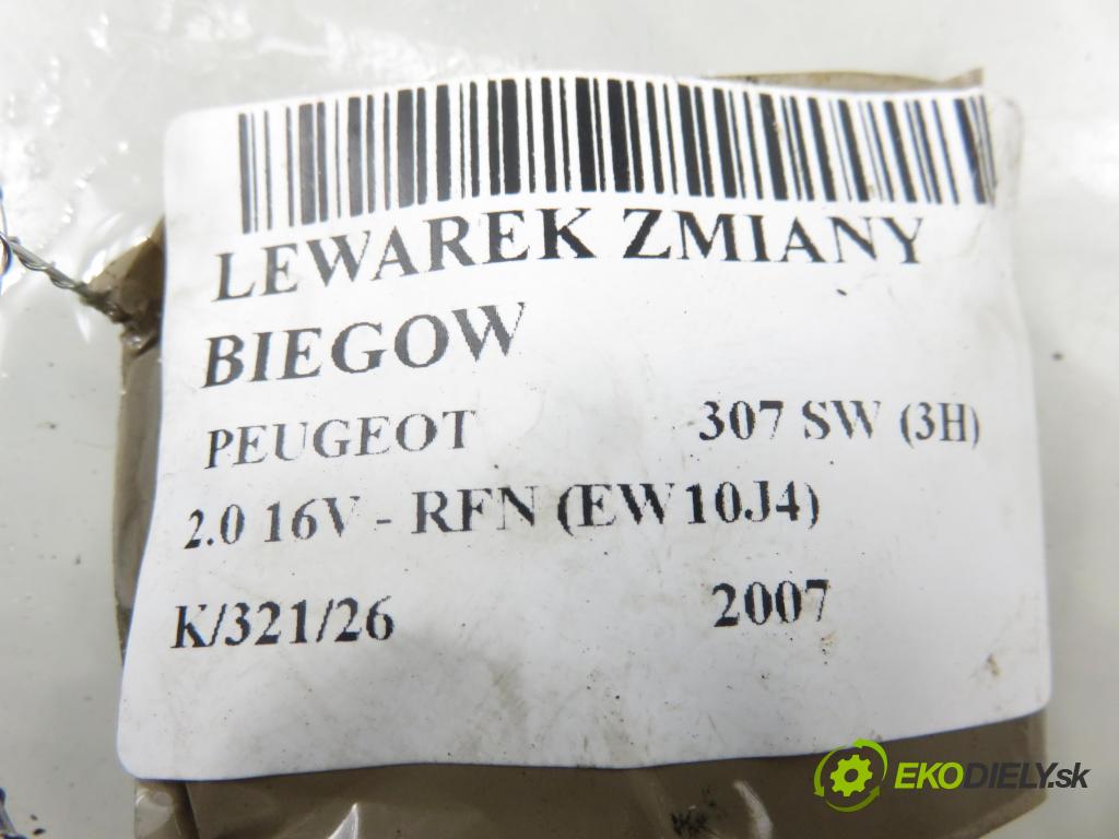 PEUGEOT 307 SW (3H) KOMBI 2007 103,00 2.0 16V - RFN (EW10J4) 1997,00 ZVEDÁK: 