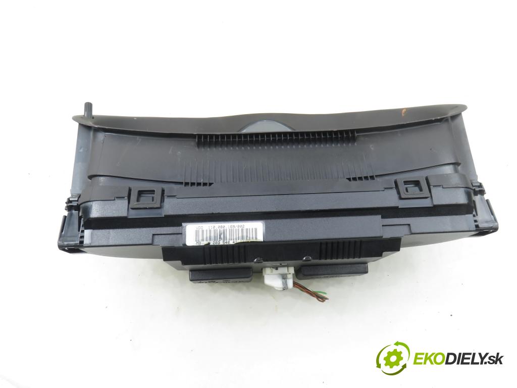 MERCEDES-BENZ KLASA C coupe (CL203) COUPE 2001 120,00 C 200 Kompressor (203.745) - M 111.955 1998,00 Prístrojovka elektrický A2035404111