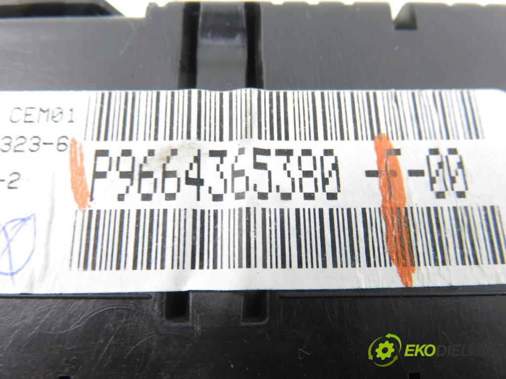 CITROEN C4 Picasso I (UD_) MINIVAN 2007 92,00 1.8 i 16V - 6FY (EW7A) 1749,00 Prístrojovka elektrický P9664365380