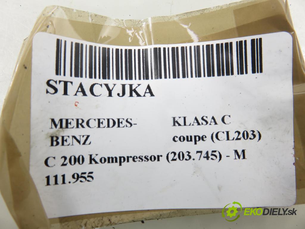 MERCEDES-BENZ KLASA C coupe (CL203) COUPE 2001 120,00 C 200 Kompressor (203.745) - M 111.955 1998,00 spínačka 2035450508 (Spínací skříňka)