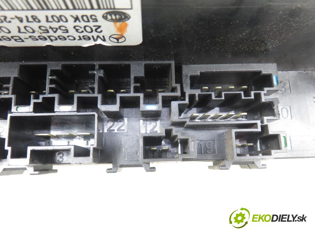 MERCEDES-BENZ KLASA C coupe (CL203) COUPE 2001 120,00 C 200 Kompressor (203.745) - M 111.955 1998,00 MODUL BSM 2035450701 ; 5DK00797420