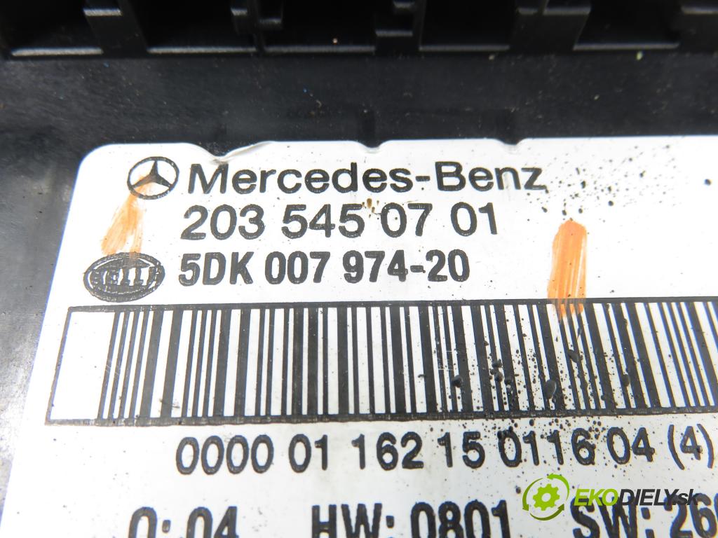 MERCEDES-BENZ KLASA C coupe (CL203) COUPE 2001 120,00 C 200 Kompressor (203.745) - M 111.955 1998,00 MODUL BSM 2035450701 ; 5DK00797420