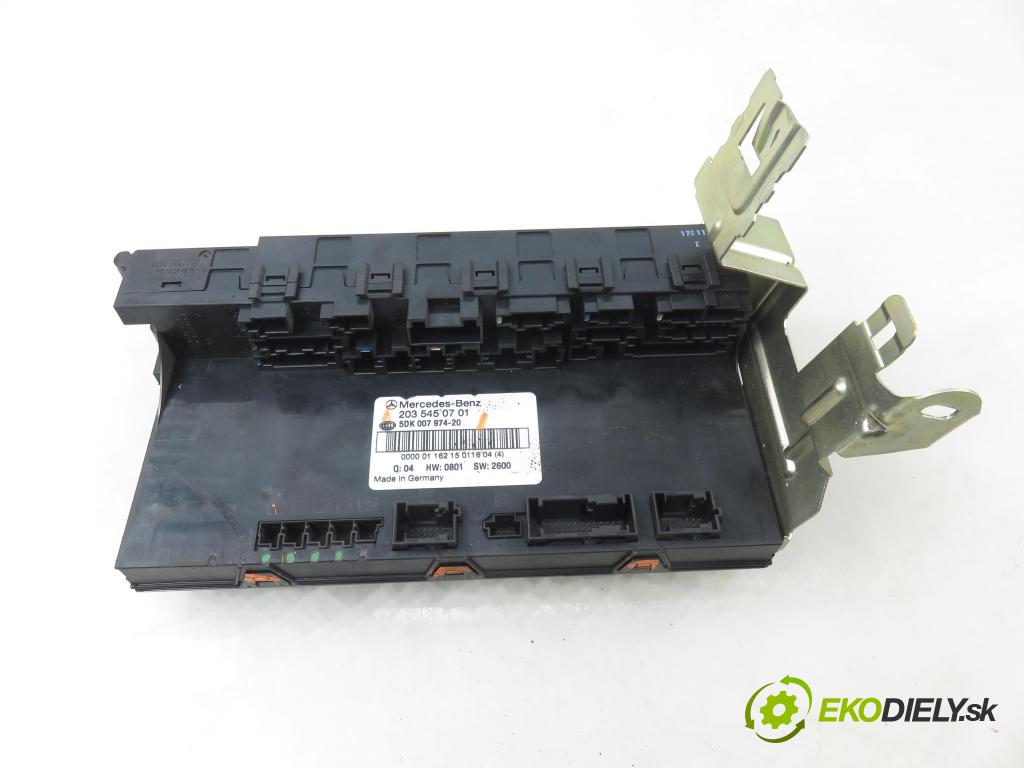 MERCEDES-BENZ KLASA C coupe (CL203) COUPE 2001 120,00 C 200 Kompressor (203.745) - M 111.955 1998,00 MODUL BSM 2035450701 ; 5DK00797420