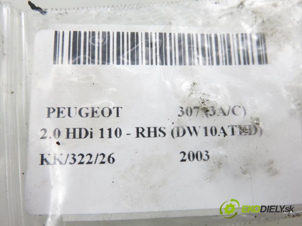 PEUGEOT 307 (3A/C) HB 2003 79,00 2.0 HDi 110 - RHS 1997,00 pumpa servočerpadlo HYD-EL. 9653624580