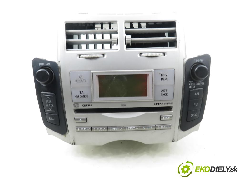 TOYOTA YARIS (_P9_) HB 2006 51,00 1.0 VVT-i (KSP90_) - 1KR-FE 998,00 RADIO CD 8612052480