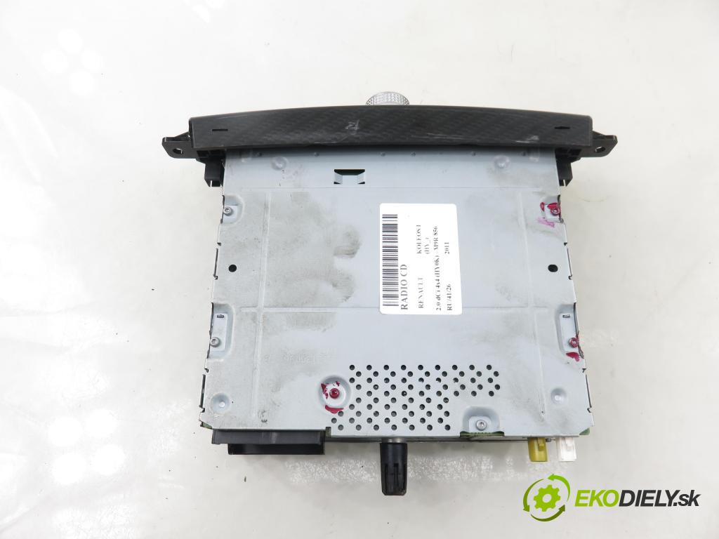 RENAULT KOLEOS I (HY_) SUV 2011 110,00 2.0 dCi 4x4 150 1995,00 RADIO CD 281151922R