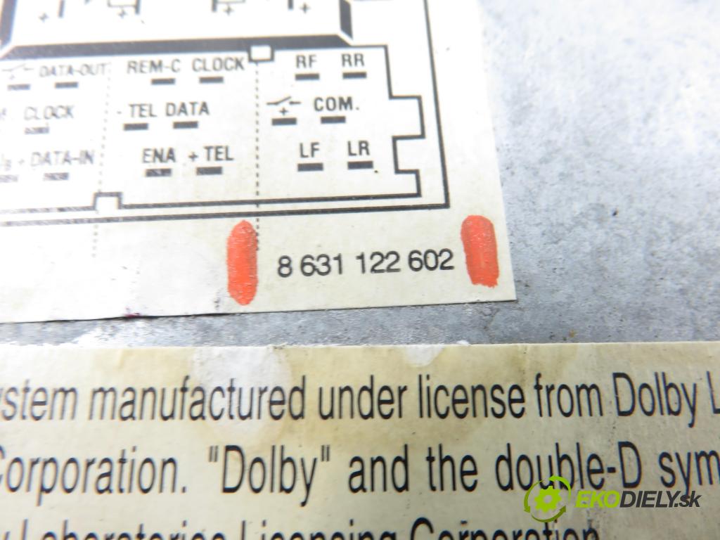 VW PASSAT B5.5 Variant (3B6) KOMBI 2002 96,00 1.9 TDI PD 130 - AVF 1896,00 RADIO Modul 8631122602