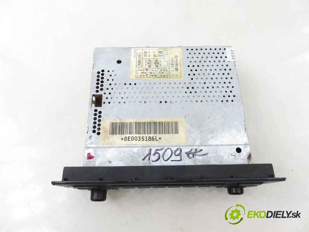 AUDI A4 Avant (8E5, B6) KOMBI 2003 96,00 1.9 TDI PD 130 - AVF 1896,00 RADIO CD 8E0035186L