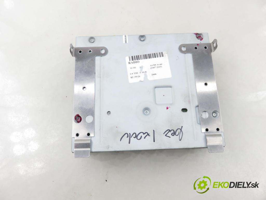 AUDI A4 Avant (8K5, B8) KOMBI 2008 100,00 2.0 TDI - CAGB 1968,00 TUNER ROZHLAS: 4F0035541N ; 4E0910541T