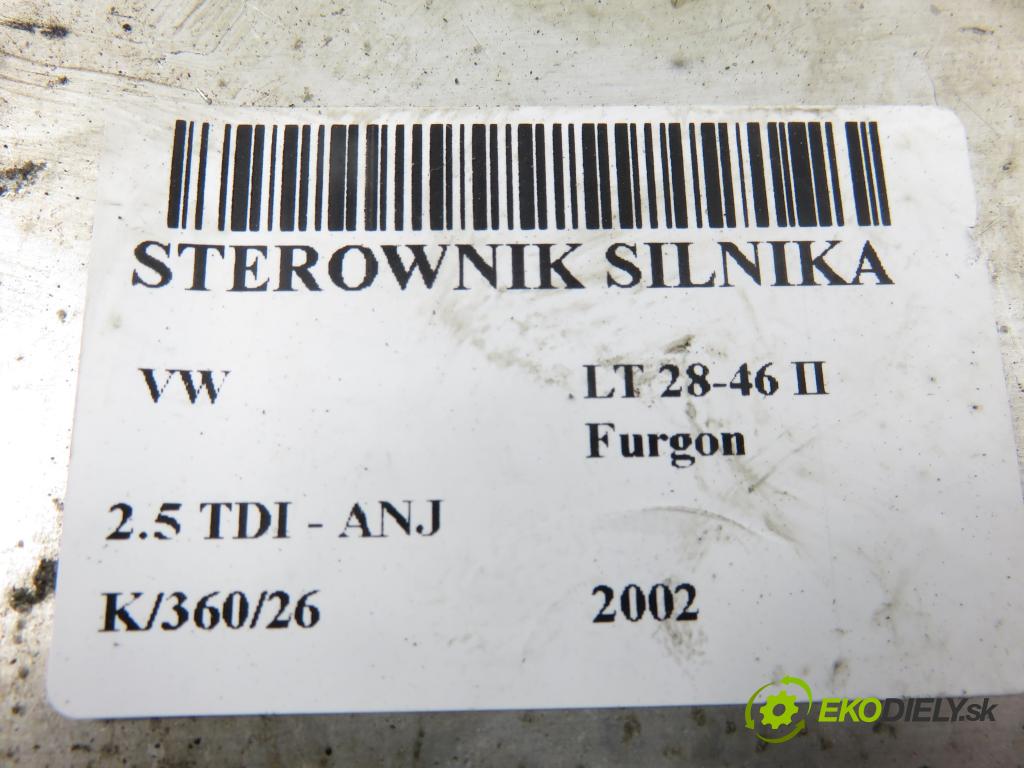 VW LT 28-46 II Skrzynia (2DA, 2DD, 2DH) FURGON 2002 80,00 2.5 TDI - ANJ 2461,00 řídící jednotka motora 074906018H ; 0281010407