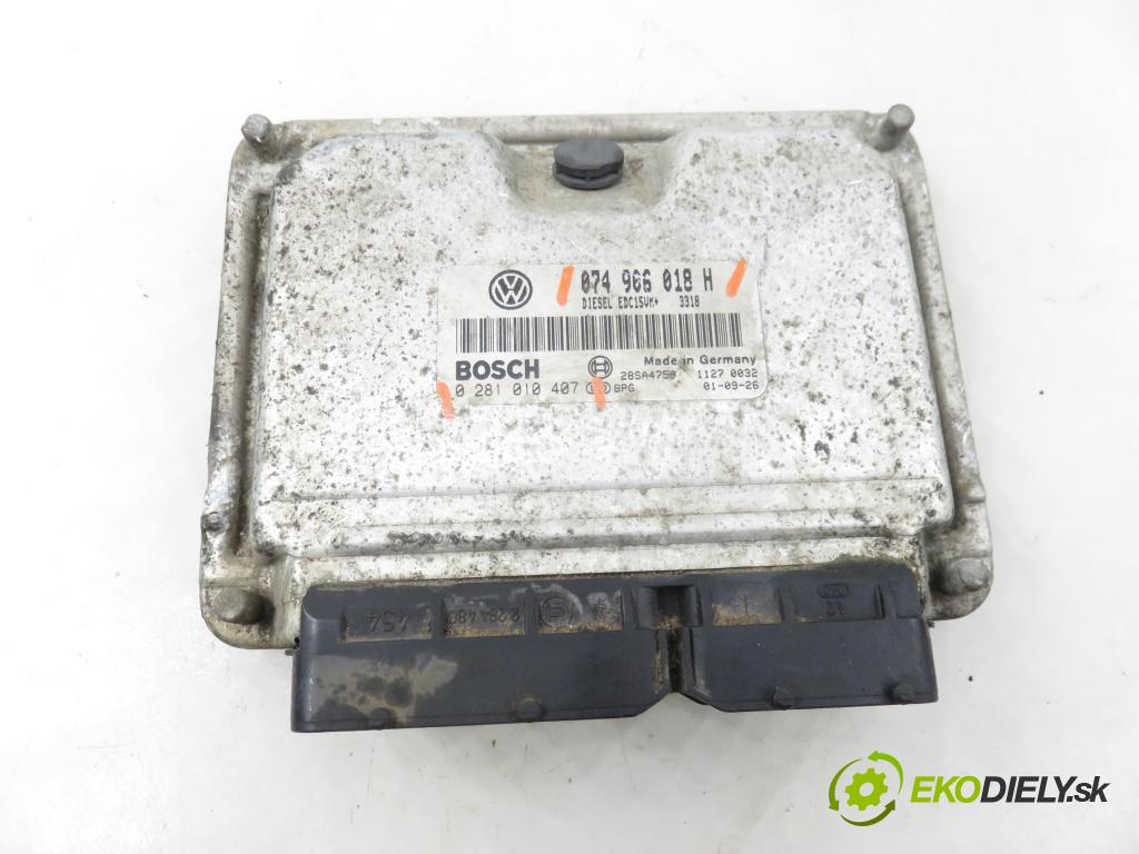 VW LT 28-46 II Skrzynia (2DA, 2DD, 2DH) FURGON 2002 80,00 2.5 TDI - ANJ 2461,00 Riadiaca jednotka Motor 074906018H ; 0281010407