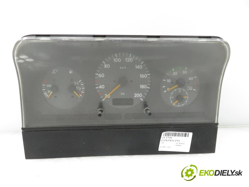 VW LT 28-46 II Skrzynia (2DA, 2DD, 2DH) FURGON 2002 80,00 2.5 TDI - ANJ 2461,00 Prístrojovka elektrický 2D0919860F