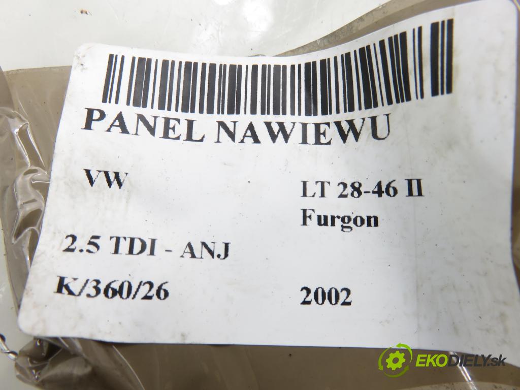 VW LT 28-46 II Skrzynia (2DA, 2DD, 2DH) FURGON 2002 80,00 2.5 TDI - ANJ 2461,00 Panel topení 122489581000