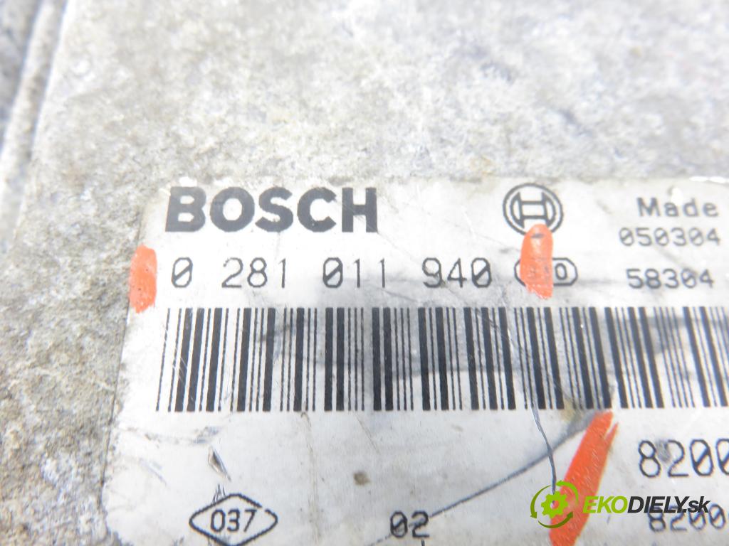 RENAULT MASTER II Skrzynia (FD) FURGON 2004 84,00 2.5 dCi 120 - G9U 724 2464,00 Riadiaca jednotka Motor 0281011940 ; 8200311550 ; 8200442263