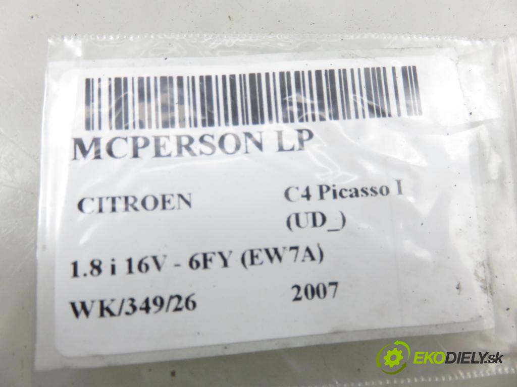 CITROEN C4 Picasso I (UD_) MINIVAN 2007 92,00 1.8 i 16V - 6FY (EW7A) 1749,00 MCPERSON LP 