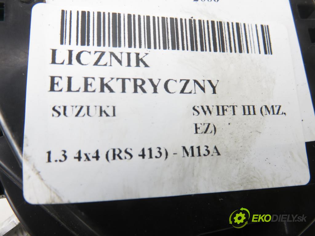 SUZUKI SWIFT III (MZ, EZ) HB 2006 68,00 1.3 4x4 (RS 413) - M13A 1328,00 Prístrojovka elektrický 3410063JE0 ; 3410063JE ; A2C53114926