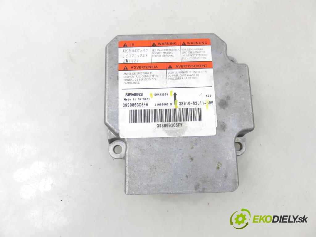 SUZUKI SWIFT III (MZ, EZ) HB 2006 68,00 1.3 4x4 (RS 413) - M13A 1328,00 MODUL air BAG 3891062J11 ; 5WK43539