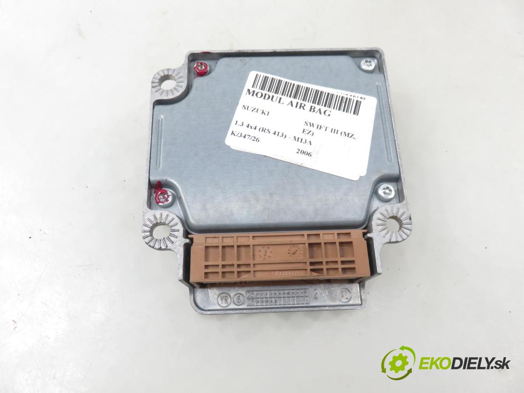 SUZUKI SWIFT III (MZ, EZ) HB 2006 68,00 1.3 4x4 (RS 413) - M13A 1328,00 MODUL air BAG 3891062J11 ; 5WK43539