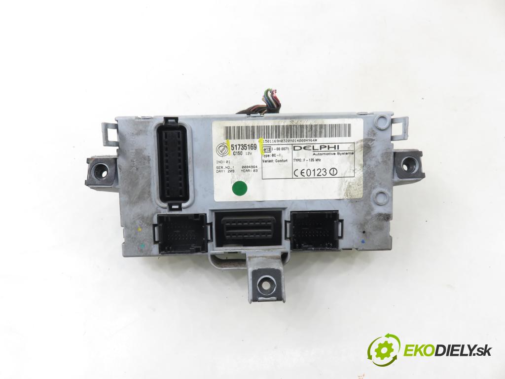 FIAT PUNTO (188_) HB 2004 44,00 1.2 60 - 188 A4.000 1242,00 MODUL BSI 51735169
