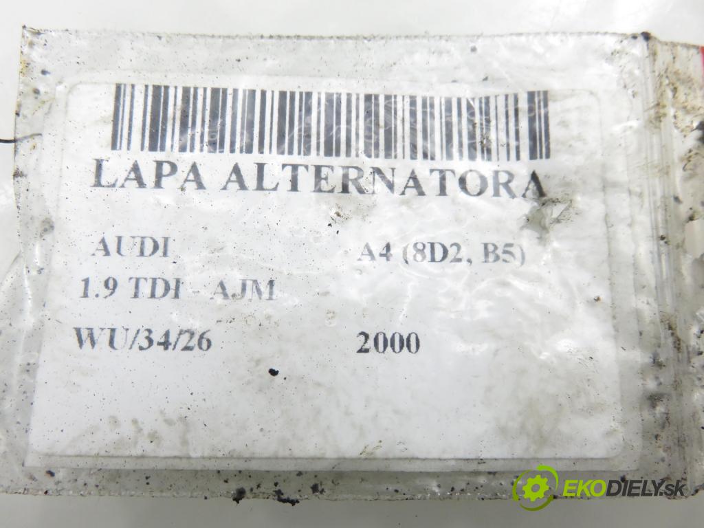 AUDI A4 (8D2, B5) SEDAN 2000 85,00 1.9 TDI - AJM 1896,00 Uchytenie alternátora 038903143AE