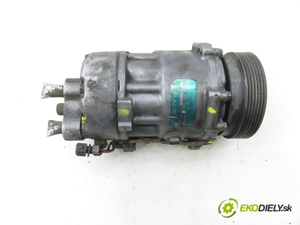 VW SHARAN (7M8, 7M9, 7M6) MINIVAN 1998 81,00 1.9 TDI 110 - AFN 1896,00 KOMPRESOR: klimatizácie 7M0820803D ; SD7V16 (Kompresor klimatizácie)