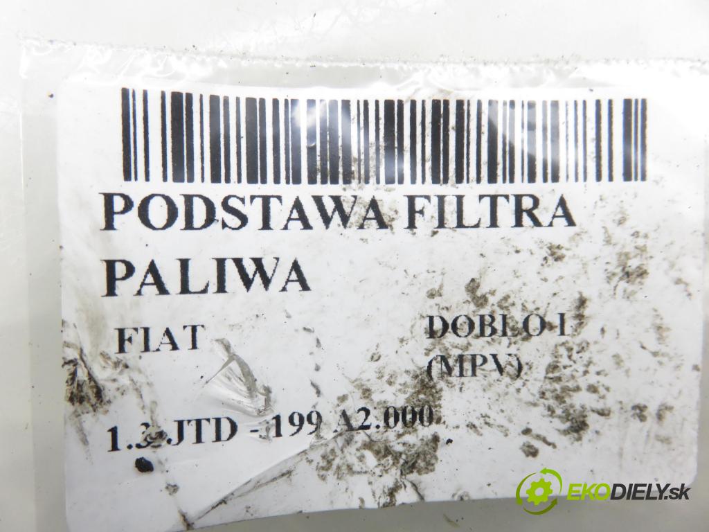 FIAT DOBLO nadwozie wielkoprzestrzenne (MPV) (119_, 223_) KOMBIVAN 2006 55,00 1.3 JTD - 199 A2.000 1248,00 obal filtra paliva 235517820 (Kryt palivového filtru)