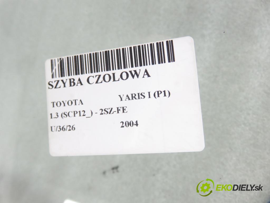 TOYOTA YARIS (_P1_) HB 2004 64,00 1.3 VVTi 87 - 2SZ-FE 1298,00 Okno čelná