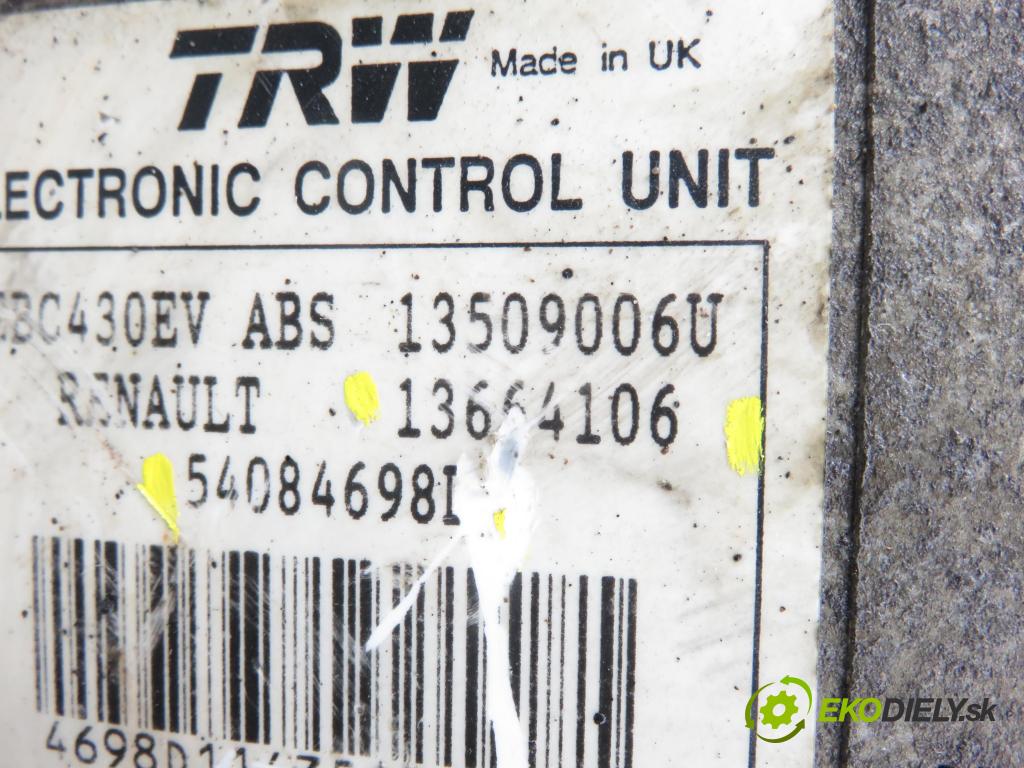 RENAULT MASTER II Skrzynia (FD) FURGON 2004 84,00 2.5 dCi 120 - G9U 724 2464,00 Pumpa ABS 13664106 ; 54084698D ; 8200196053 (Pumpa ABS)