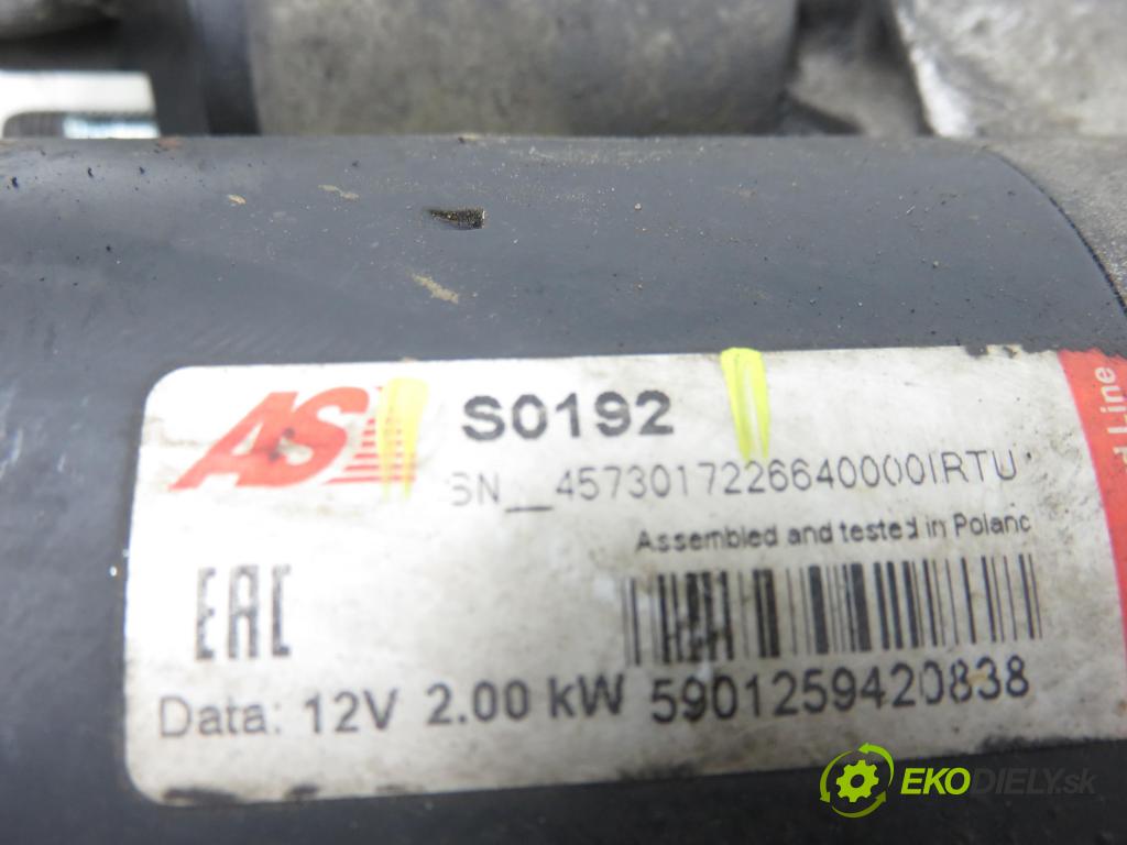 VW LT 28-46 II Skrzynia (2DA, 2DD, 2DH) FURGON 2002 80,00 2.5 TDI - ANJ 2461,00 startér S0192 (Startér)