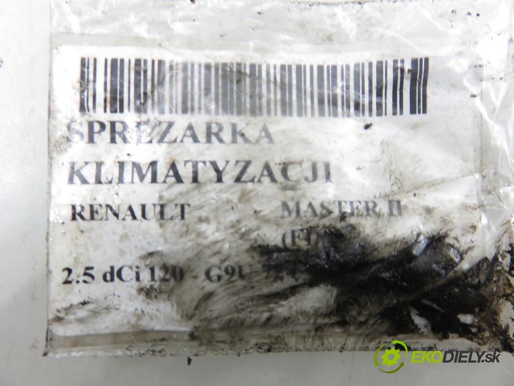RENAULT MASTER II Skrzynia (FD) FURGON 2004 84,00 2.5 dCi 120 - G9U 724 2464,00 KOMPRESOR: klimatizace 8200200671 ; 1135514 (Kompresor klimatizace)