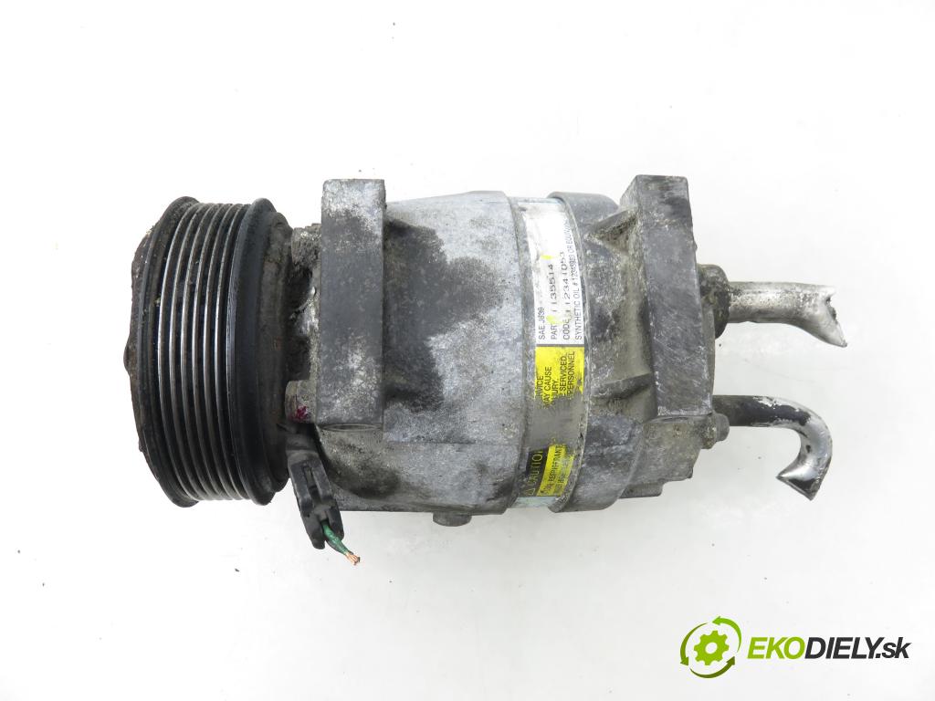 RENAULT MASTER II Skrzynia (FD) FURGON 2004 84,00 2.5 dCi 120 - G9U 724 2464,00 KOMPRESOR: klimatizácie 8200200671 ; 1135514 (Kompresor klimatizácie)